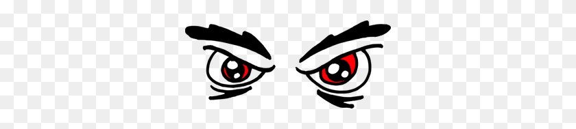 300x129 Evil Eye Clip Art - Evil Eyes PNG
