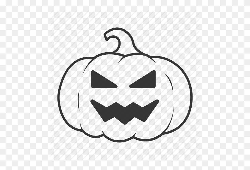 512x512 Evil, Halloween, Pumpkin, Wicked Icon - Evil Smile PNG