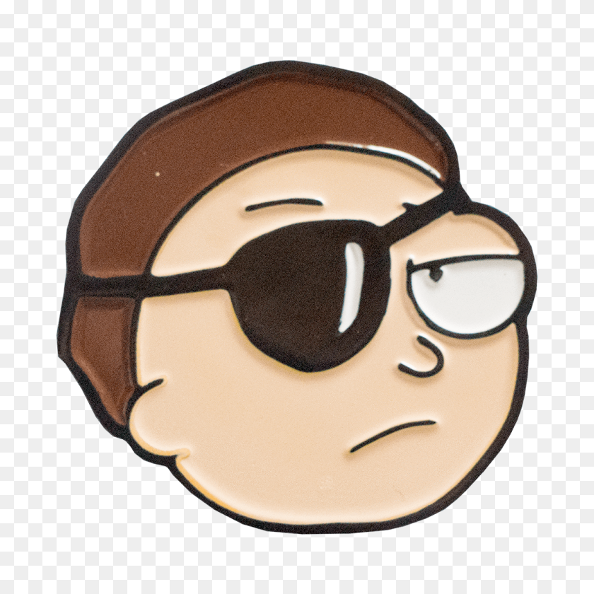 1024x1024 Evil Morty Pin From Pop Vulture Day Of The Shirt - Morty PNG