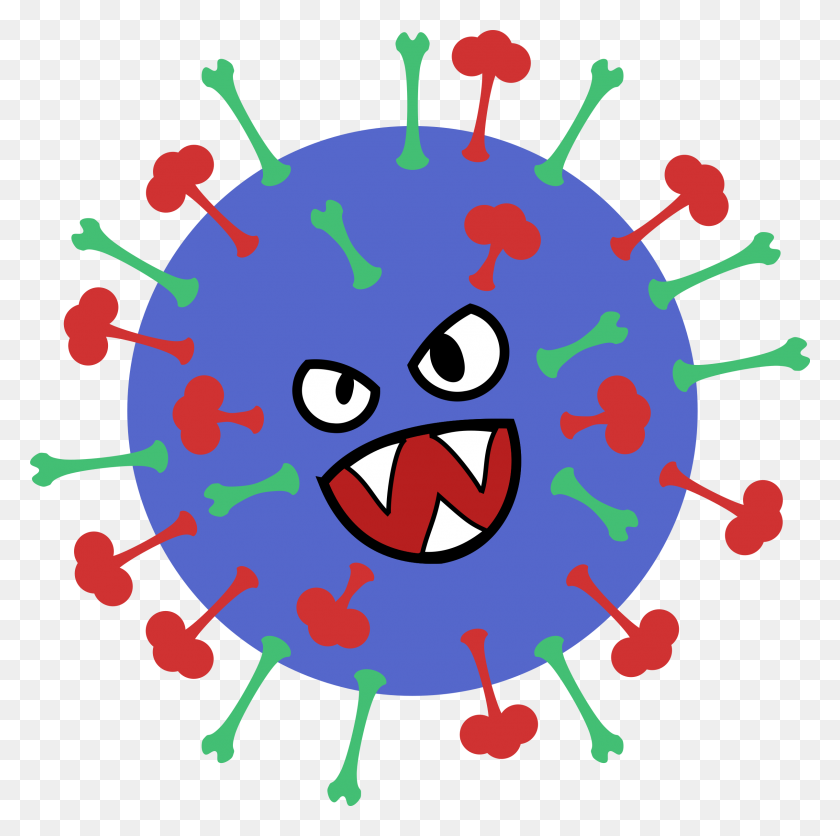 2410x2400 Evil Virus Icons Png - Evil PNG