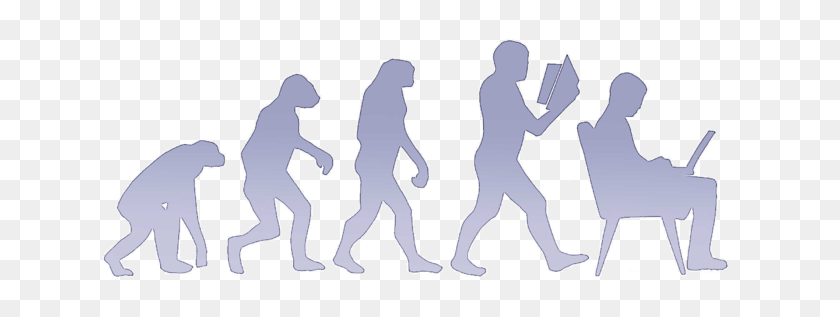640x257 Evolution Des Wissens - Evolución Png