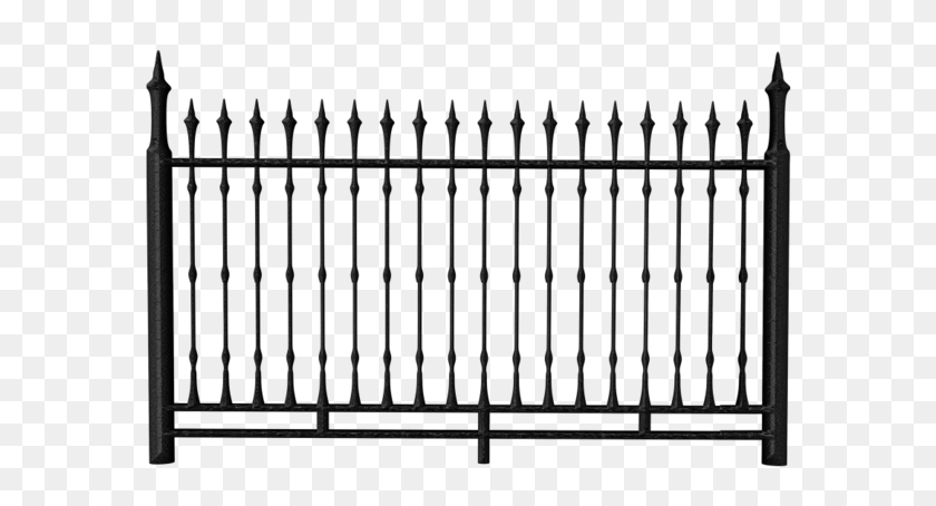 600x394 Exam Fence, Iron And Clip Art - Picket Fence PNG