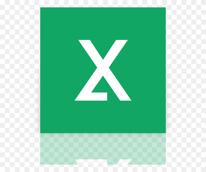 640x640 Excel, Doc, Google, Значок Зеркала, Значок Metro Ui, Набор Значков Ниндзя - Логотип Excel В Формате Png