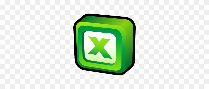 300x300 Excel, Microsoft, Office Icon - Excel PNG
