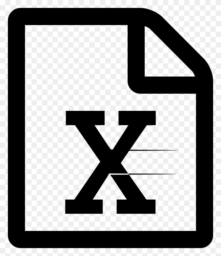 840x980 Excel Png Icon Free Download - Excel PNG