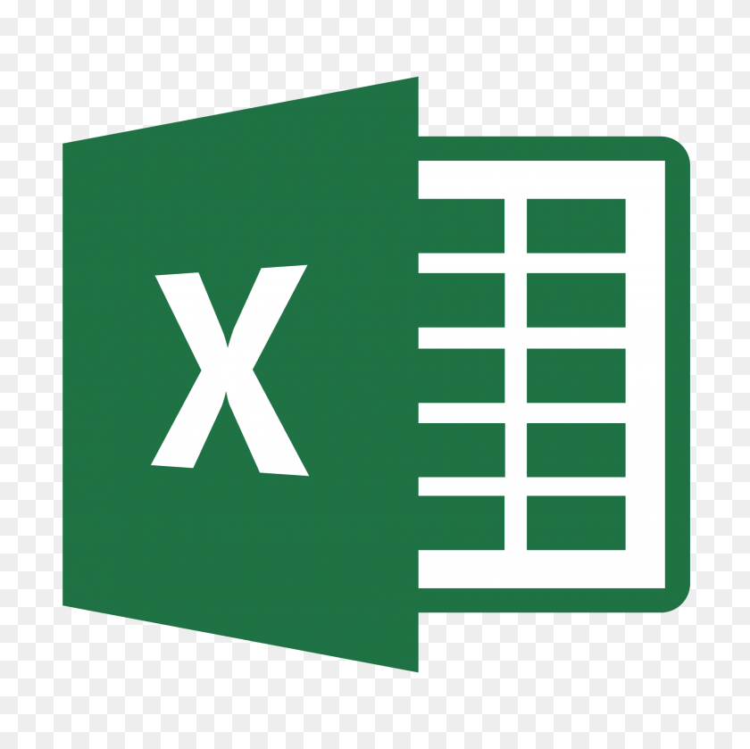 2000x2000 Excel Png Office Xlsx Icon - Excel Icon PNG
