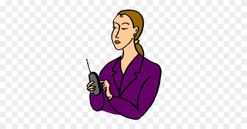 260x379 Excellent Customer Service Women Clipart - Personal Assistant Clipart