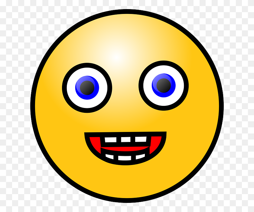 640x639 Excited Cartoon Faces Group With Items - Funny Faces Clipart