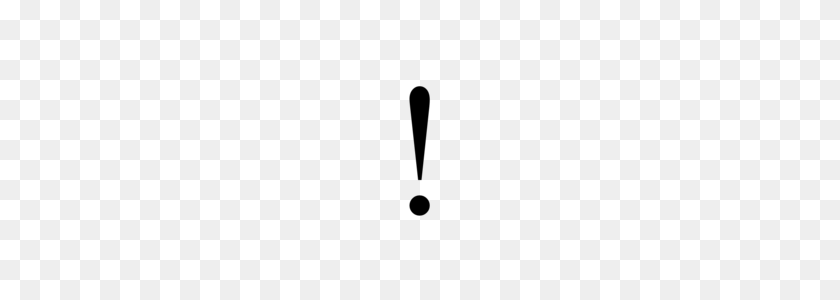 180x240 Exclamation Mark - Exclamation PNG