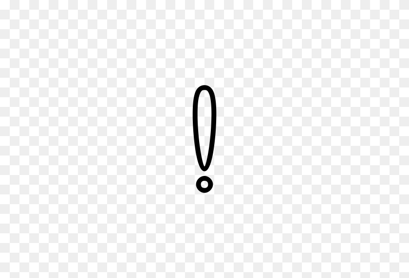 512x512 Exclamation Mark, Interface, User, Warning Icon - Exclamation Point PNG