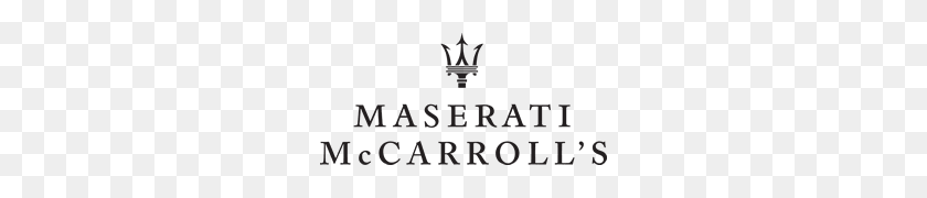 260x120 Exclusive Luxury Sports Cars - Maserati Logo PNG