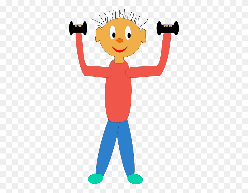 372x594 Exercise Clip Art Free - Early Morning Clipart