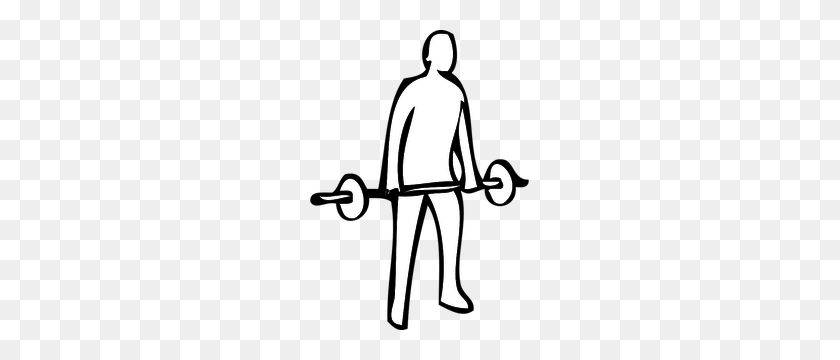 219x300 Exercise Free Clipart - Powerlifting Clipart