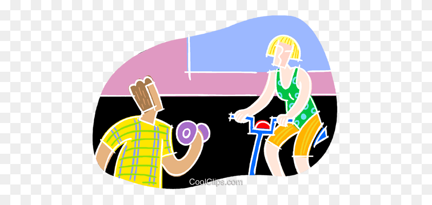 480x340 Exercising - Workout Clipart