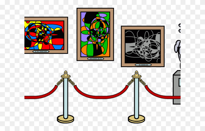 640x480 Exhibit Clipart Project - Stained Glass Cross Clipart