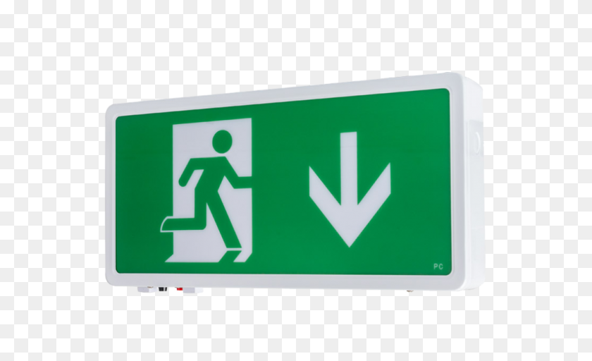 1024x594 Exi Led - Exit Sign PNG