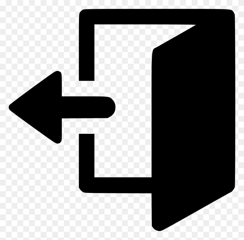 980x966 Exit Logout Png Icon Free Download - Exit PNG