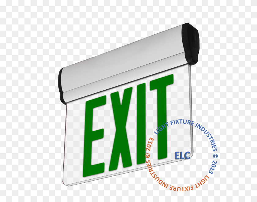600x600 Exit Signs, Led Exit Signs, Battery Backup Exit Signs Exit Light Co - Exit Sign Clip Art