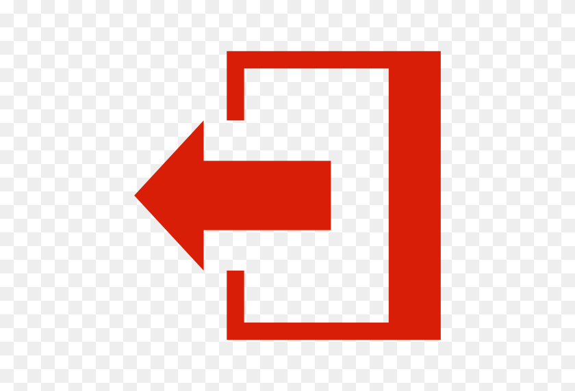 512x512 Exit System, Exit, Exit Sign Icon With Png And Vector Format - Exit Sign PNG