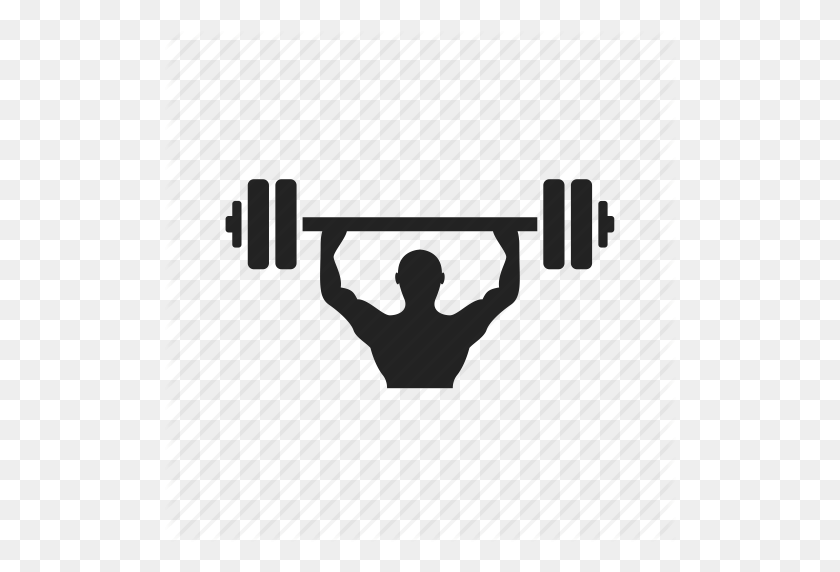 Weightlifting, People, Gym Icon With Png And Vector Format - Gym PNG ...