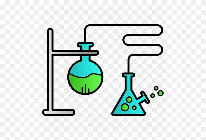 512x512 Experiment, Flask, Laboratory, Science, Test Icon - Science Test Tubes Clipart