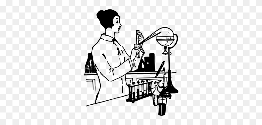 304x340 Experiment Science Project Chemistry Laboratory - Researcher Clipart