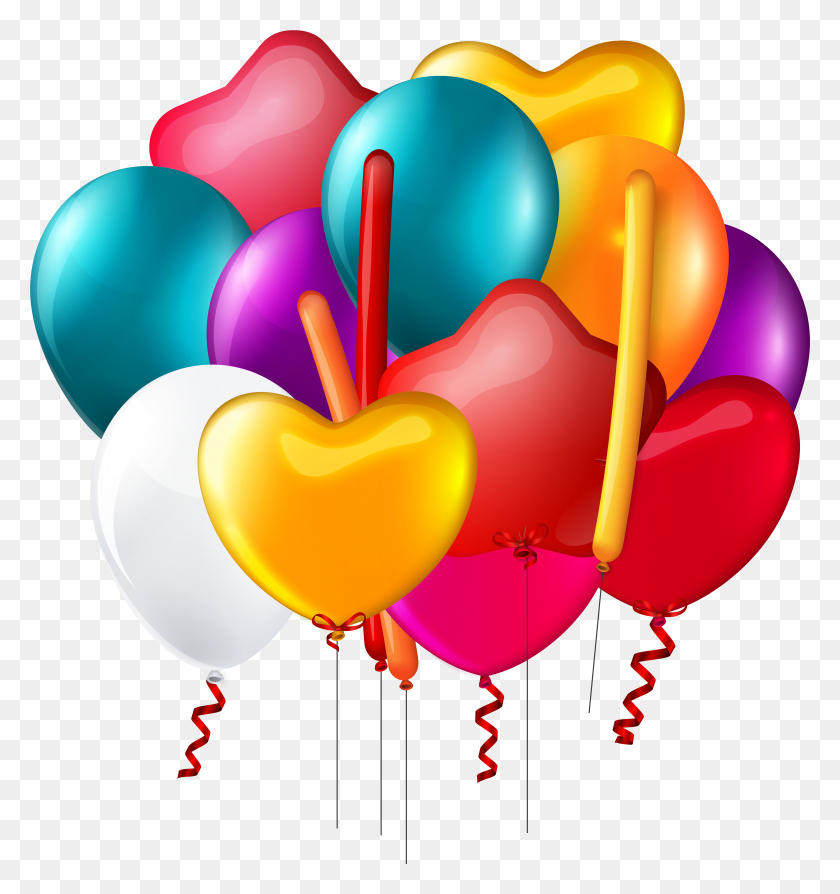 5080x5434 Explore Birthday Clipart, Balloons And More - Birthday Background PNG