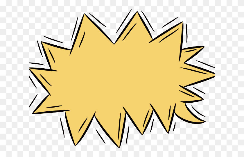 640x480 Explosion Clipart Mini - PNG Explosion