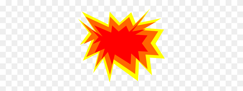 300x256 Explosion Free Clipart - Explosion Clipart