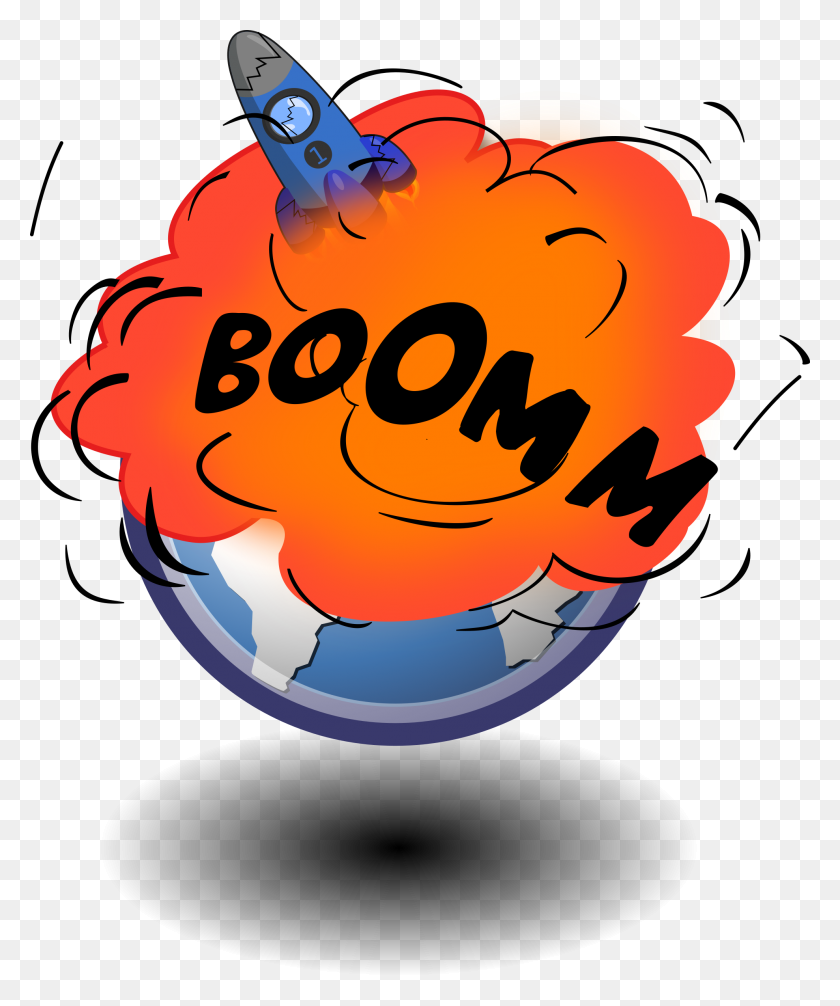 1977x2400 Explosions Clipart Earth - Accident Clipart