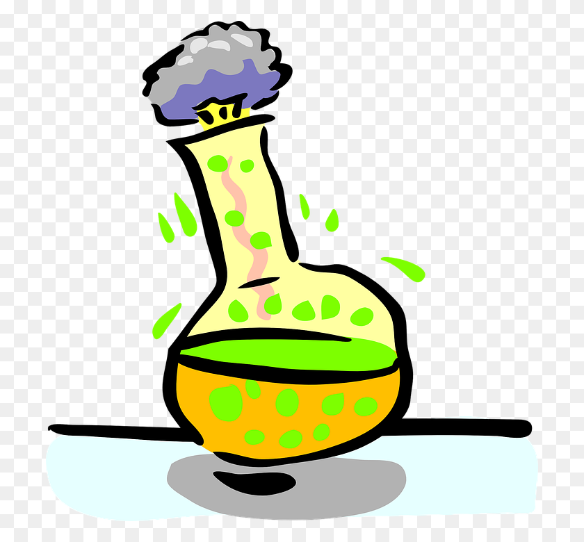 708x720 Explosions Clipart Reaction - Chemical Reaction Clipart