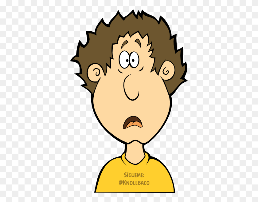 384x597 Expresión Clipart Clipart - Frustrated Student Clipart