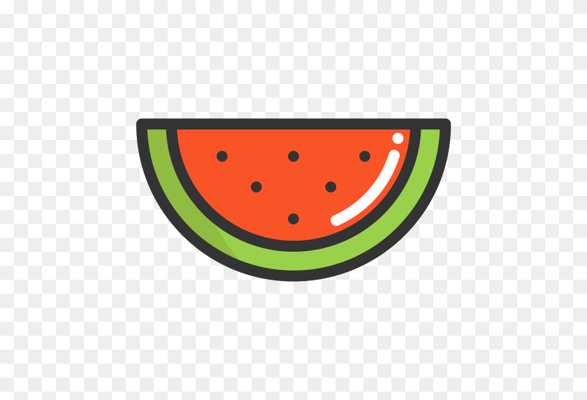 512x512 Exquisite Icons, Download Free Png And Vector Icons - Watermelon Clipart PNG