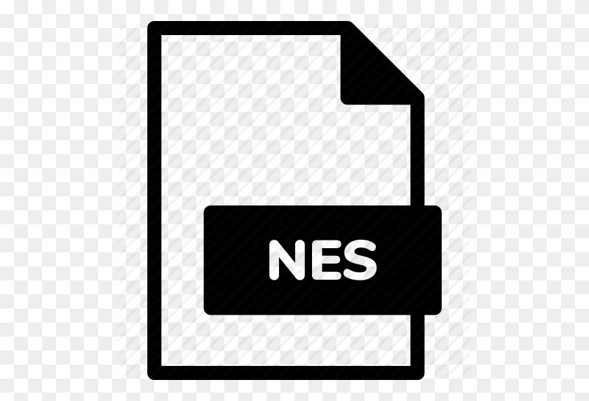 512x512 Extension, File, Format, Formats, Format, Nes, Type Icon - Nes Logo PNG