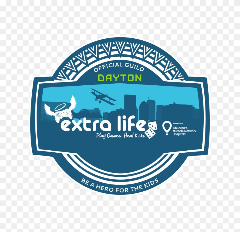 750x750 Extra Life Dayton, Oh Guild - Логотип Extra Life Png
