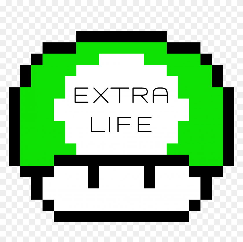 2000x2000 Tienda De Juegos Extra Life - Extra Life Logo Png