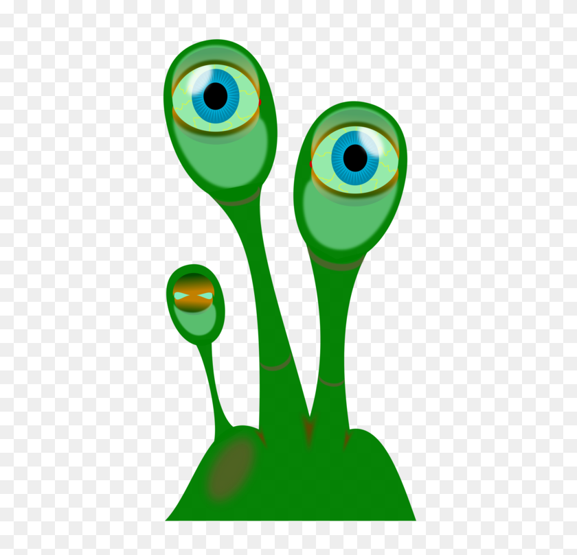 393x749 Extraterrestrial Life Eye Computer Icons Download Drawing Free - Green Eyes Clipart