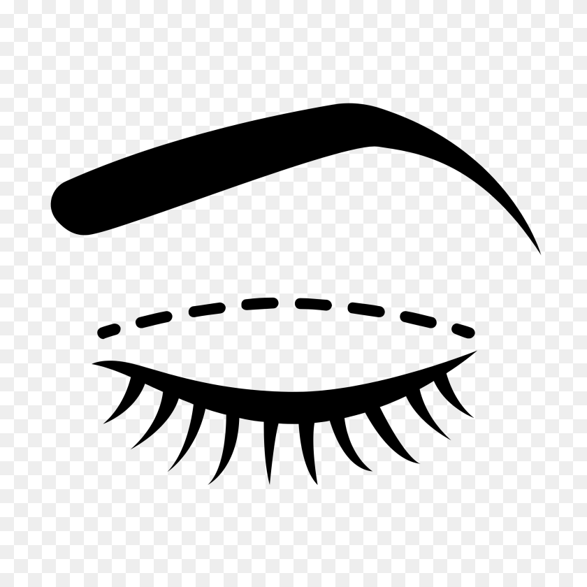 2560x2560 Eye, Brow Lashes Cosmetics Bulk Logo Download - Eyelashes Clipart PNG