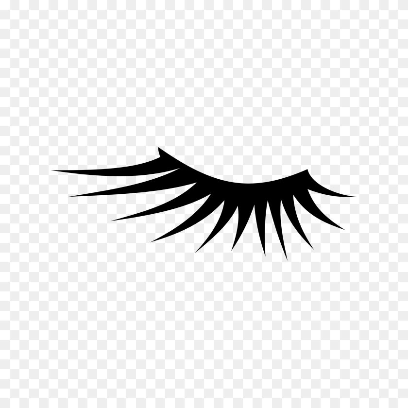 2560x2560 Косметика Для Глаз, Бровей, Объемная Загрузка Логотипа - Ресницы Png