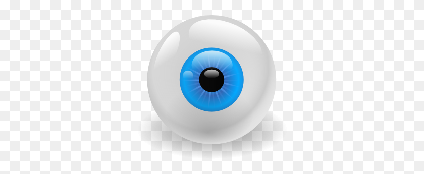 300x285 Eye Clip Art - Big Eyes PNG