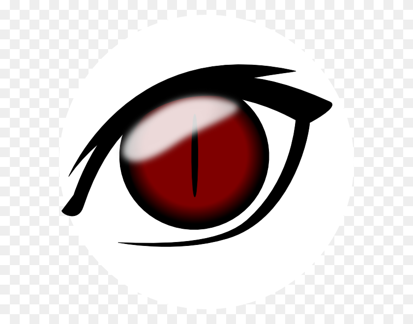 600x600 Eye Clipart Angry - Mean Eyes Clipart