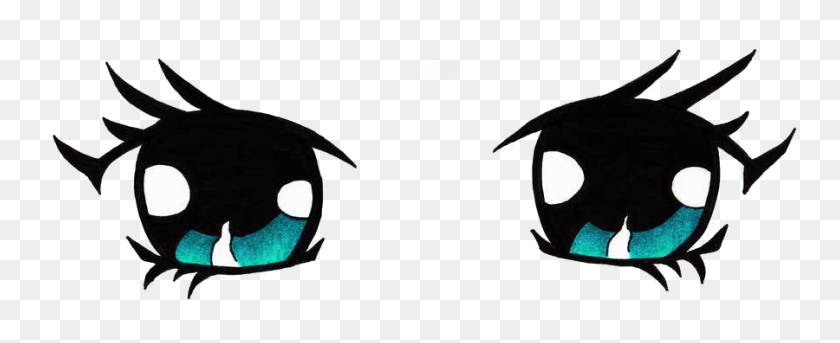 900x327 Eye Eyes - Kawaii Eyes PNG