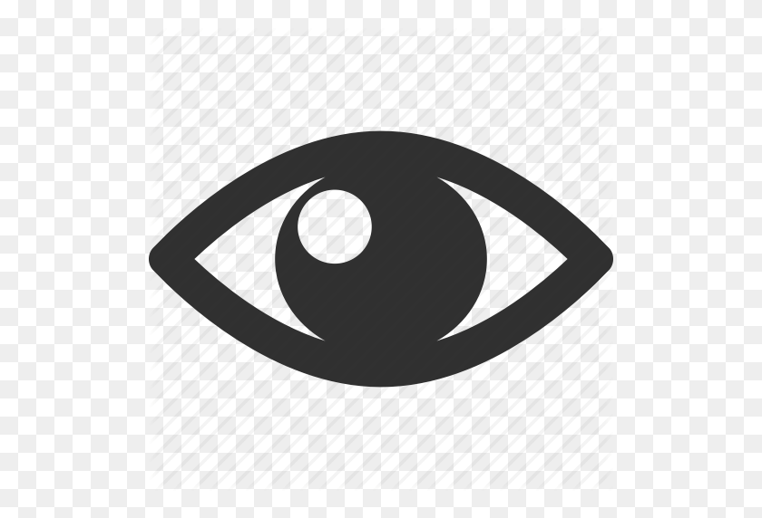 512x512 Eye, Find, Look, Search, See, Show, View, Visible, Watch Icon - Eye Symbol PNG