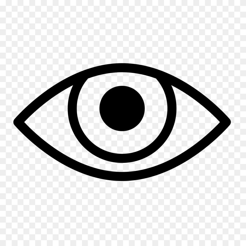 1600x1600 Eye Icon - Eye Icon PNG