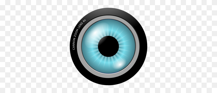 300x300 Eye Lens Clip Art - Camera Lens Clipart
