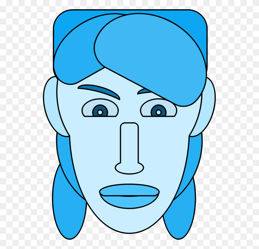 561x750 Eye Line Art Forehead Child Cartoon - Forehead Clipart