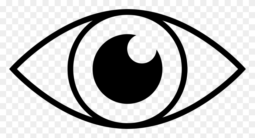 2300x1166 Глаза Линии Арт Группа С Элементами - Глаза Клипарт Черно-Белый