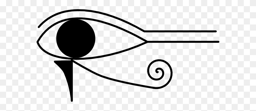 600x303 Eye Of Horus Clip Art - Eye Of Horus Clipart