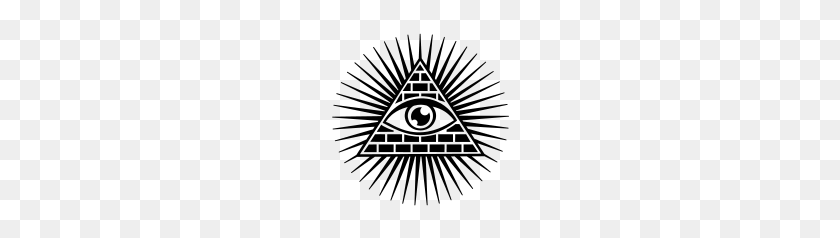 178x178 Глаз Провидения, Пирамида, Всевидящее Око, Мужская Футболка Бога - Всевидящее Око Png
