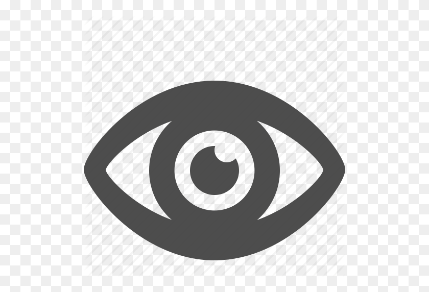512x512 Eye, Red Eye Icon - Eye Icon PNG